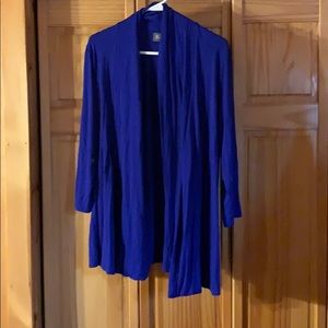 Royal blue cardigan
